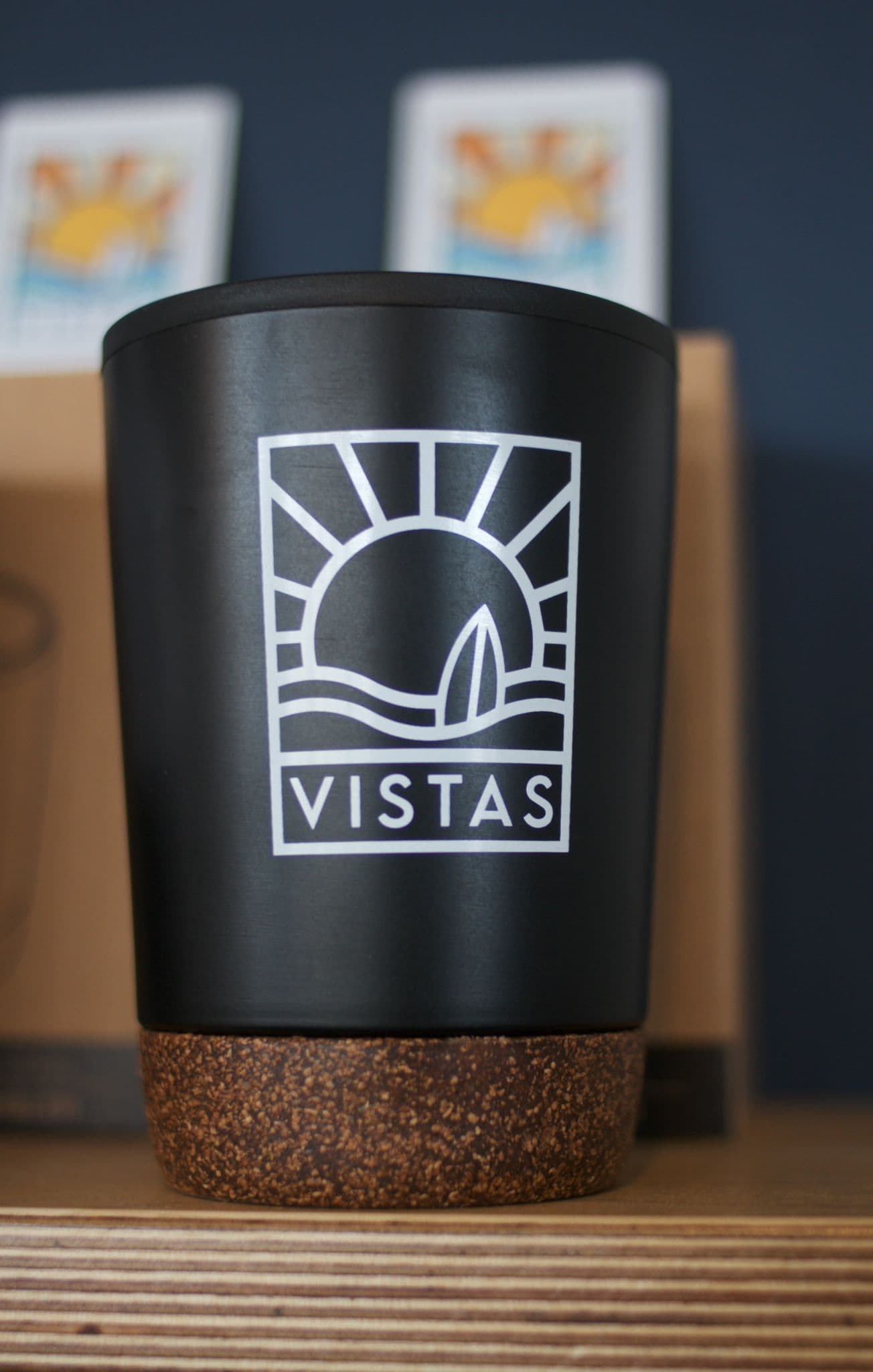 Cork stainless steel cup